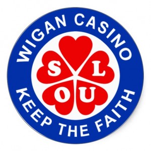 wigan casino badge